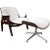 Ico Parisi Armchair With Swivel Ottoman for m.i.m. For Sale - Image 9 of 9