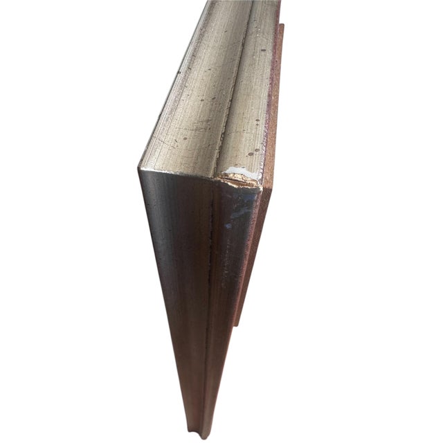 Modern Gary Ray Plein Air Oil Linen Wood Frame Signed California Landscape Painting For Sale - Image 11 of 18