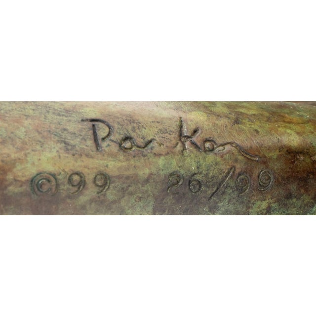 Ronald K. Parker "Life" Bronze Sculpture, 1999 For Sale - Image 11 of 12