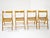 Vintage Vienna Straw and Wood Folding Chairs, Italy, 1970s, Set of 4 For Sale - Image 14 of 18