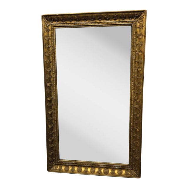 Antique French First Empire Giltwood Mirror, 19th Century For Sale