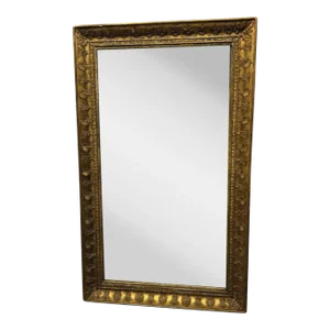 Antique French First Empire Giltwood Mirror, 19th Century