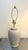 Postmodern Mauve Postmodern Textured Table Lamp For Sale - Image 3 of 4