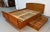 Mid-Century Modern Danish Teak Platform Bed W/ Storage For Sale - Image 10 of 16