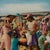Vintage Haitian Painting of a Marketplace by Jean-Elie Brisson For Sale In West Palm - Image 6 of 11