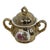 Gilt Fragonard Mocca Service from Versailles, Set of 15 For Sale - Image 6 of 9