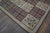 Remarkable Beige Color With Geometric and Floral Design Vintage American Hooked Rug For Sale - Image 13 of 15
