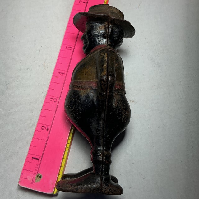 Antique Ac Williams Cast Iron Still Bank For Sale - Image 9 of 10