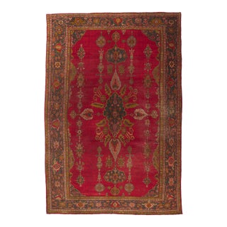 Late 19th Century Persian Sultanabad Rug, 11'04 X 16'11 For Sale