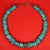 Traditional Ajd 19 Inch Sleeping Beauty Turquoise Gently Graduated Necklace For Sale - Image 3 of 5