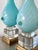 Vintage Italian Murano Glass Lamps - A Pair For Sale - Image 10 of 12