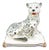Italian Hand-Painted Snow Leopards For Sale