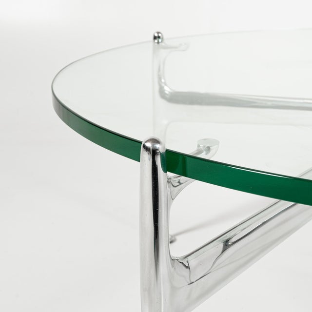 1960s Alexander Girard for Braniff Airlines Glass Coffee Table, 1965 For Sale - Image 5 of 10