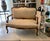 Early 20th Century French Louis XV Style Giltwood Carved Settee in Cream Upholstery For Sale - Image 4 of 9