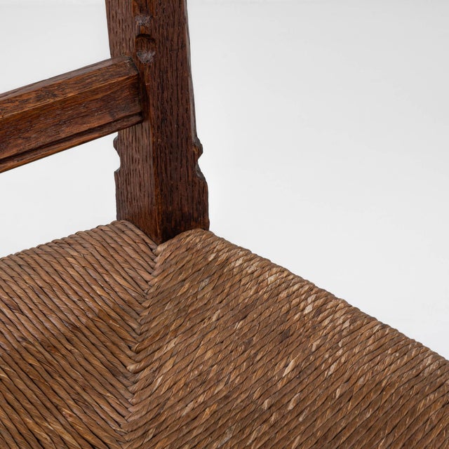 1900s Belgian Wooden Chair For Sale - Image 10 of 18