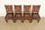 Early 20th Century Lifetime Furniture Antique Mission Oak and Cane Arts & Crafts Dining Chairs, Set of Four For Sale - Image 5 of 11
