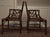Mid-Century Modern 1970s Pair of Mid-Century Faux Bamboo Chinese Chippendale Style . Arm Chairs For Sale - Image 3 of 10