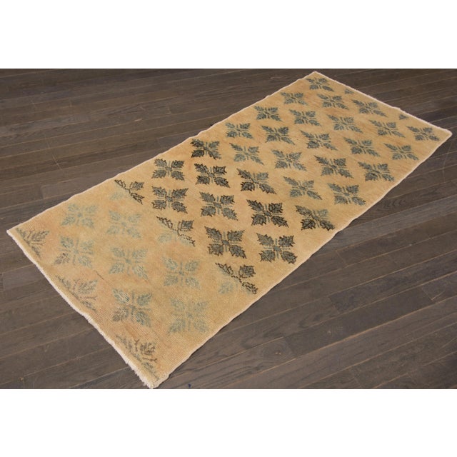 Traditional Mid 20th Century Vintage Khotan Rug, 6'2" X 2'9" For Sale - Image 3 of 6