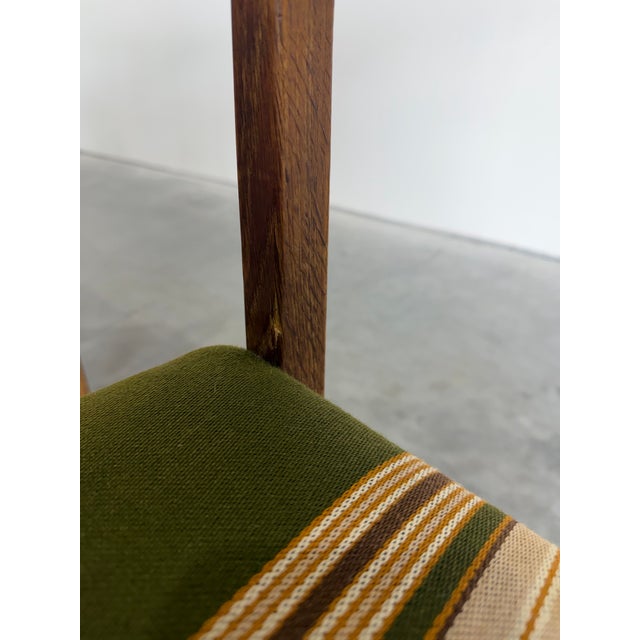 Henning Kjaernulf Attrb Danish Oak Vintage Razor Blade Dining Chairs, Set of 6 For Sale - Image 9 of 12