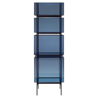 Lyn High Shelf 8400BL in Blue by Visser & Meijwaard for Pulpo For Sale