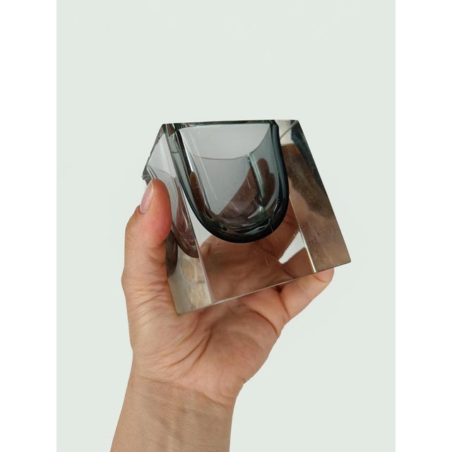 A beautiful decorative piece perfect for a glass display case or shelf where the light can shine through it. This Vintage...