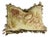 Vintage Tasselled Floral Aubusson Tapestry Pillow For Sale