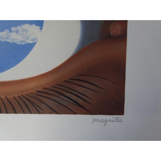 Modern After René Magritte, The False Mirror, Lithograph For Sale - Image 3 of 6