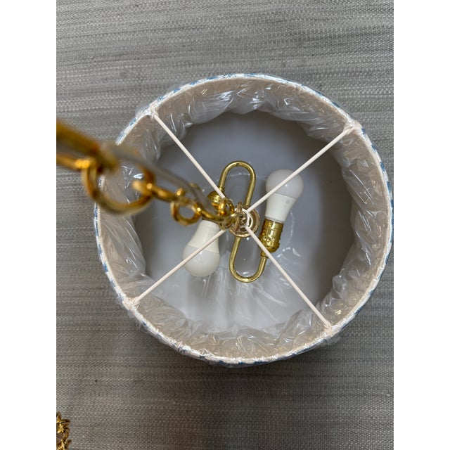 Newport Lamp & Shade Company Emlyn Pendant For Sale - Image 11 of 12