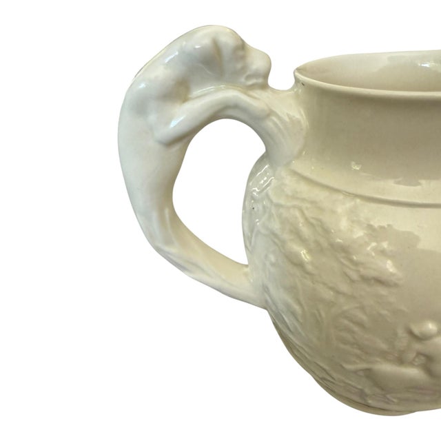 Wedgwood 1950s Wedgwood Queensware Fox Hunt Cream Pitcher For Sale - Image 4 of 10