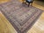 19th Century Persian Kerman Lavar Rug, Hand-Knotted Wool, Floral Design, Ivory & Red, 8x11 For Sale - Image 16 of 18
