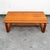 Mid Century Danish Modern Coffee Table Solid Teak Kd Denmark Large Wide Planked For Sale In Sacramento - Image 6 of 12