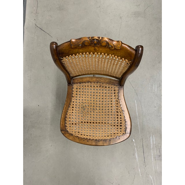 Late 19th Century Antique Wooden Louis 15 Chair. For Sale - Image 5 of 5