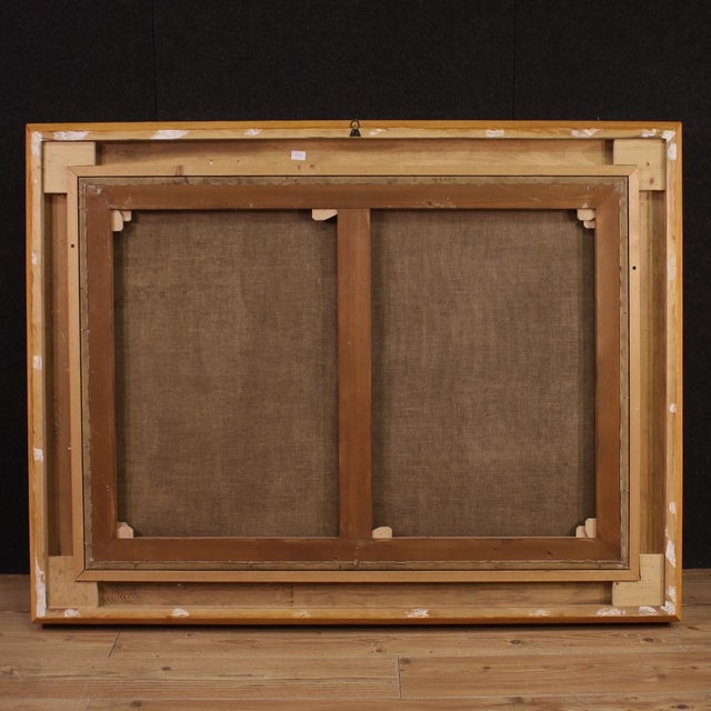 Italian Artist, Holy Family, 1660, Oil on Canvas For Sale - Image 9 of 16