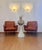 Vintage Smoked Glass Palmette Wall Lights, 1990s, Set of 2 For Sale - Image 10 of 17