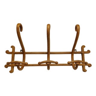 Wall-Mounted Coat Rack from Thonet, 1890s For Sale