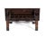 Antique Spanish Revival Walnut Console Table With Iron Scrolled Stretchers - Circa 1920 For Sale In Saint Louis - Image 6 of 10
