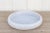White Large Round Marble Stone Tray For Sale - Image 8 of 8