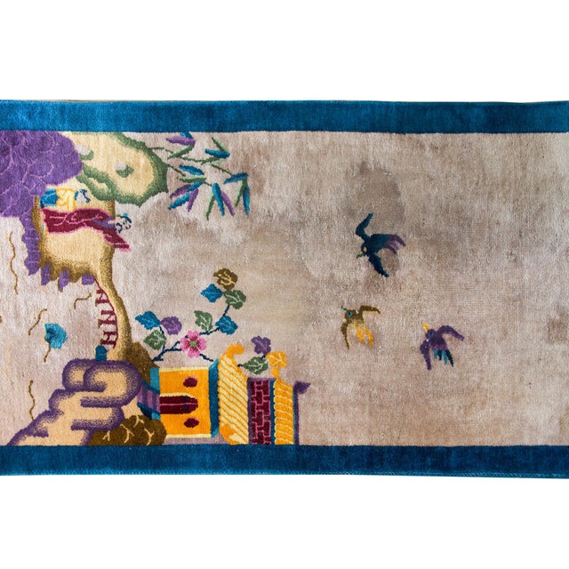 Early 20th Century Chinese Art Deco Rug For Sale - Image 12 of 14