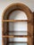 Brown 1970's Vintage Palm Beach Regency Style Arched Rattan & Glass Étagères – A Pair For Sale - Image 8 of 18