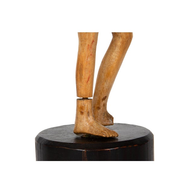 Group of 15 Carved Wood Sculpture Figural Studies or Artist Models, 20th Century For Sale - Image 15 of 18