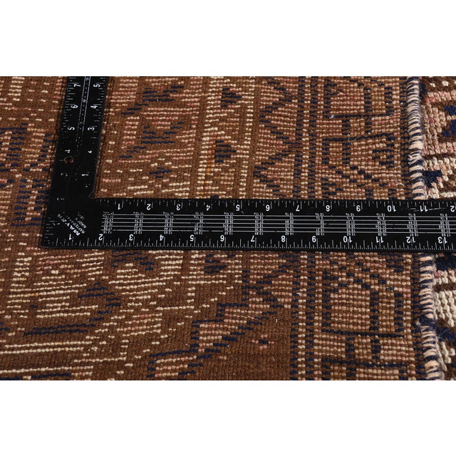 Textile Late 19th Century Persian Shiraz Rug Runner, 03'10 X 12'05 For Sale - Image 7 of 10