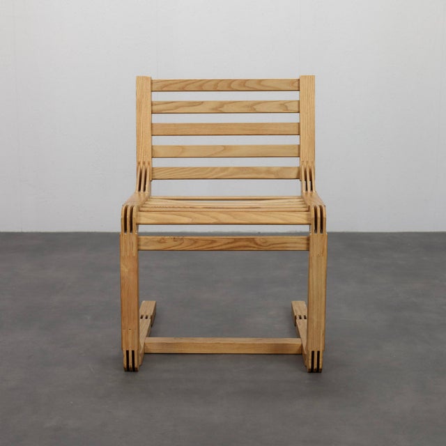 Postmodern Postmodern Constructivist Chairs, Netherlands, 1980s, Set of 2 For Sale - Image 3 of 11
