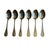 Mid-Century Modern Mid-Century French Bistro Style Cutlery Service in Stainless Steel, 1950s, Set of 18 For Sale - Image 3 of 10