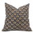 Fabdivine Artisan Block Print Throw Pillow Cover 14x20 Inch Duck Canvas-Titli For Sale
