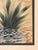 Pair of Art Deco Zebra Watercolor Gouaches by Shirrell Graves in Verde Frames For Sale In Greensboro - Image 6 of 16