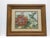 Asian 1970s Asian Framed Bird and Flowers Painting on Silk For Sale - Image 3 of 3