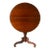 19th Century Walnut Tilt Top Table For Sale