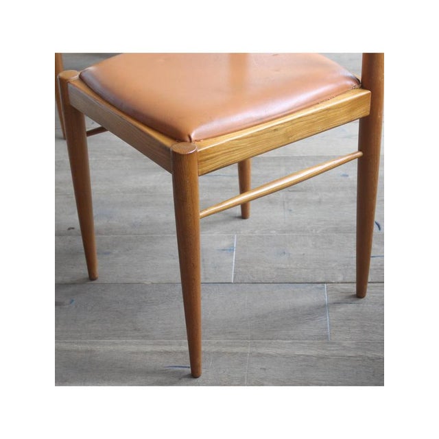 Wood Chairs by Karel Vyčítal for Dřevotvar, 1960s, Set of 4 For Sale - Image 7 of 17