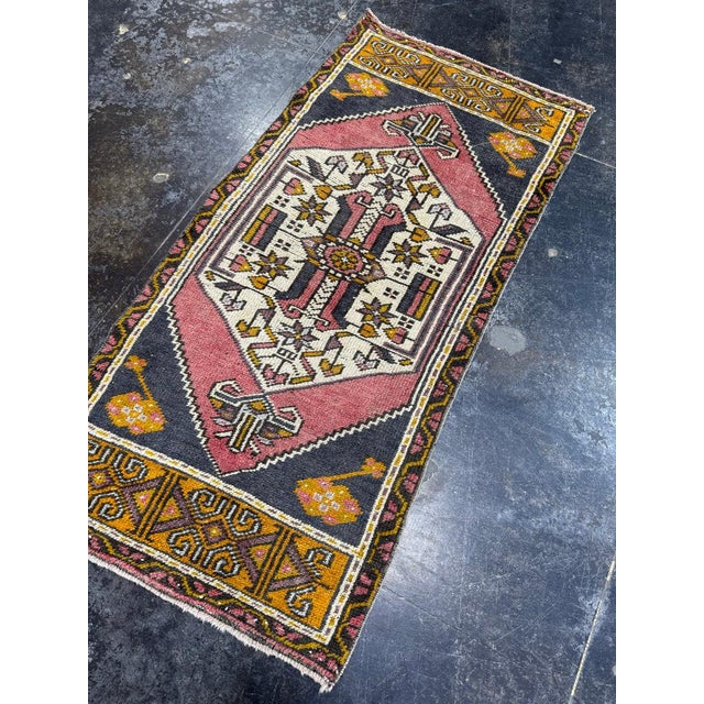 Early 21st Century Turkish Yastik Rug 1'11" x 4' For Sale - Image 5 of 5