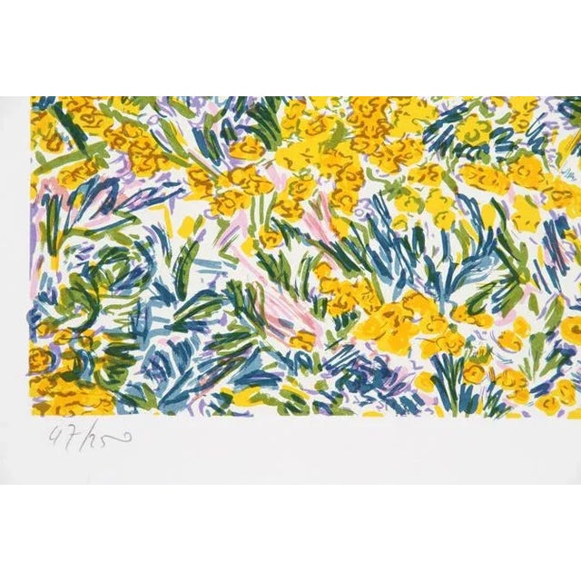 Composed Field II Chemeche, George Year: 1979 Lithograph, signed and numbered in pencil Edition: 250, AP 25 Size: 36.5 in....